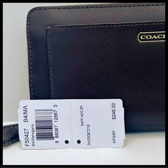 Coach Darcy Accordion Zip NWT F50427 - Picture 7 of 7